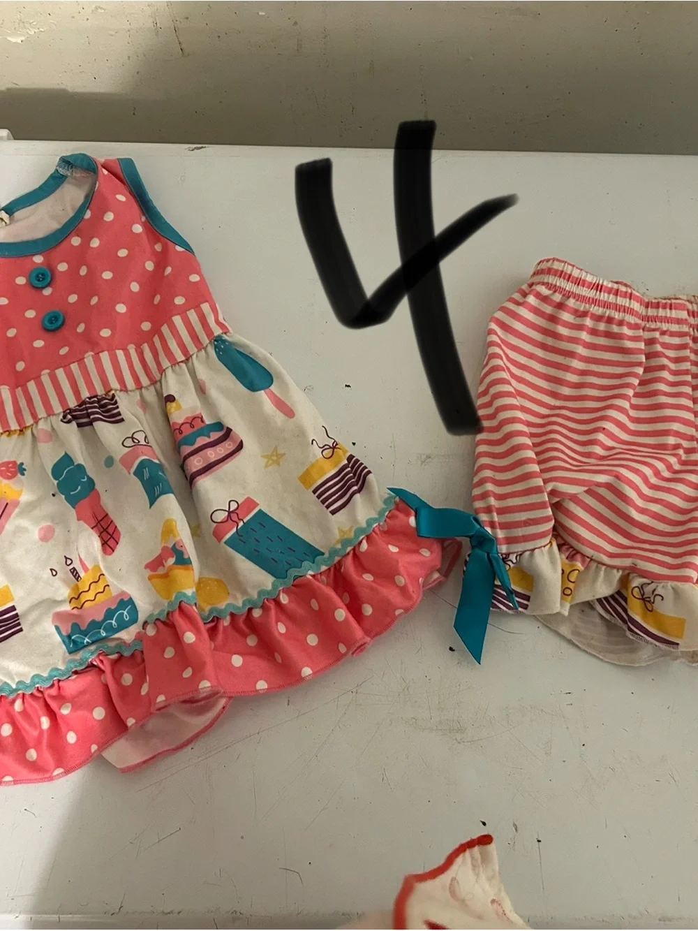 Girls boutique sets two sets like new